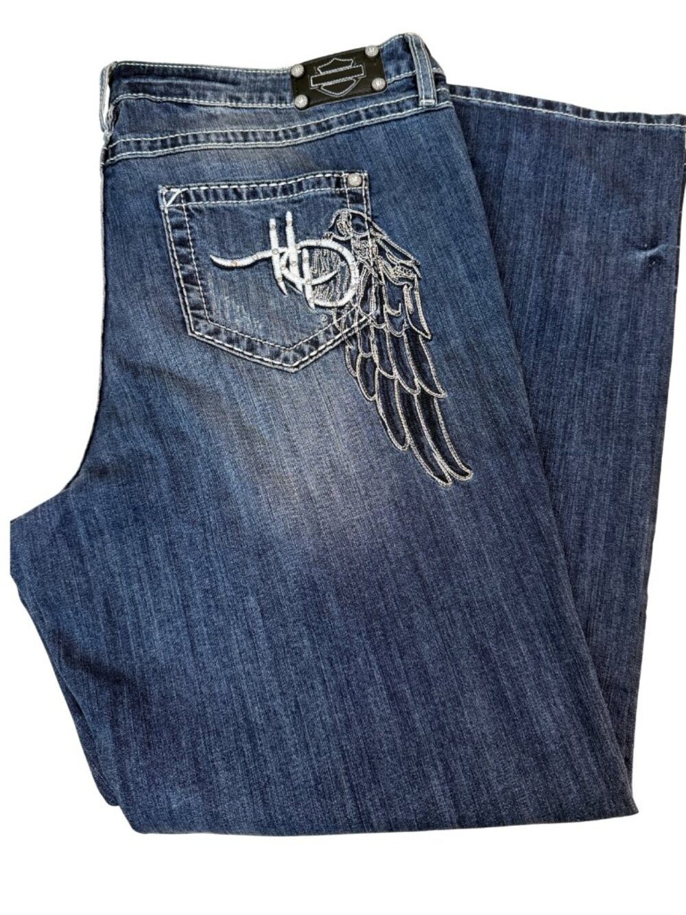 Harley Davidson Womens NWT Curvy Bootcut Sz 3XL